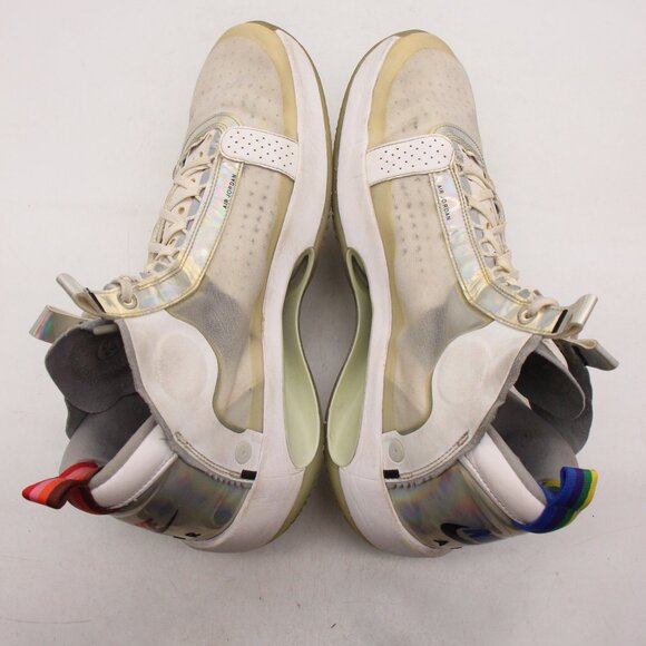 Nike Air Jordan 34 Unite Sneakers Men\'s Size 15 White Iridescent  AR3240-101 main image 5